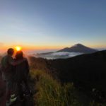Lever Soleil en amoureux sur le Volcan Batur